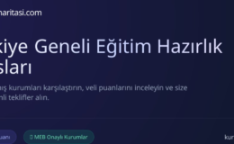 Doğru Kursu Bulmak Artık Daha Kolay: Kurs Haritası ile Eğitimde Yeni Nesil Karşılaştırma