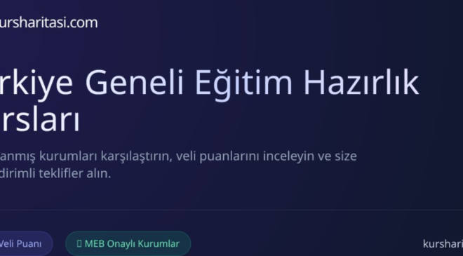 Doğru Kursu Bulmak Artık Daha Kolay: Kurs Haritası ile Eğitimde Yeni Nesil Karşılaştırma
