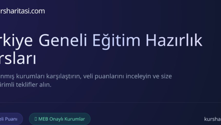 Doğru Kursu Bulmak Artık Daha Kolay: Kurs Haritası ile Eğitimde Yeni Nesil Karşılaştırma